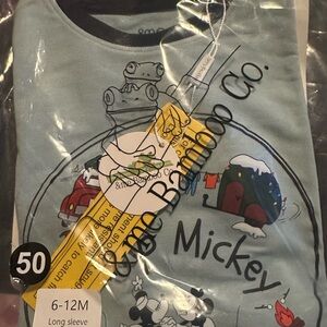 Mickey Mouse Long Sleeve Bamboo Bubble